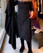 ALINA™ -  Chic Midi Dress