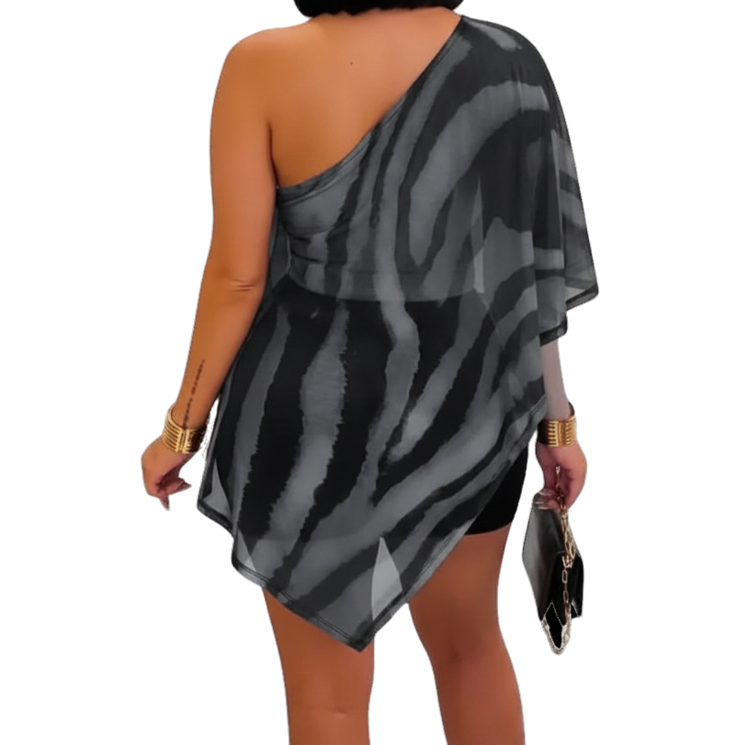 DEXTRA™ – Bold Animal Print Two-Piece Set