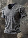 Heritage – Vael Cotton Linen Vintage T-Shirt