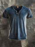 Heritage – Vintage Colorblock Henley Tee