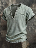 Heritage – Relaxed Cotton-Linen Short-Sleeve Shirt