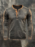 Heritage – Vintage Contrast Long Sleeve Tee
