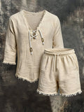 Heritage – Heritage – Short Sleeve Shirt and Shorts Set
