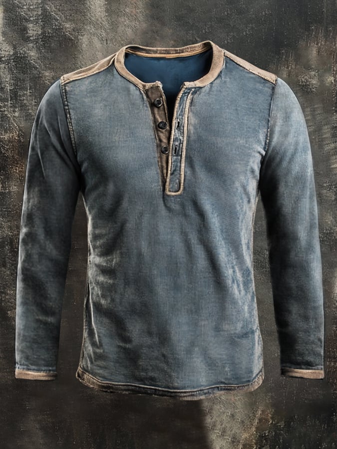 Heritage – Color-Block Long-Sleeve T-Shirt