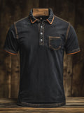 Heritage – Retro Used-Look Short-Sleeve Polo Shirt