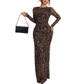 Chastity™ – Stylish Leopard Ruched Bodycon Dress