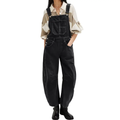 BODIL™ – Vintage Washed Wide-Leg Denim Overalls