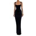 NADINE™ – Sleek Bodycon Midi Dress