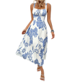 CELINA™ – Romantic Floral Ruched Sundress