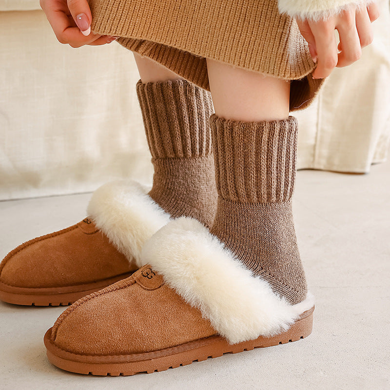 Heritage Knit Luxe Sweater Socks