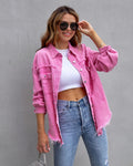 EUGENIA™ – Relaxed Drop Shoulder Collared Jacket