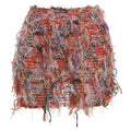 MARIA™ – Chic Fringe Detail High-Waist Mini Skirt