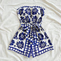 MAGNOLIA™ - Chic Summer Tube Top Short Jumpsuit