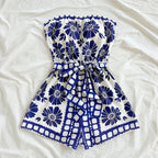 MAGNOLIA™ - Chic Summer Tube Top Short Jumpsuit