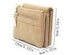 WINIFRED™ – Vintage Zip-Around Mini Wristlet Wallet