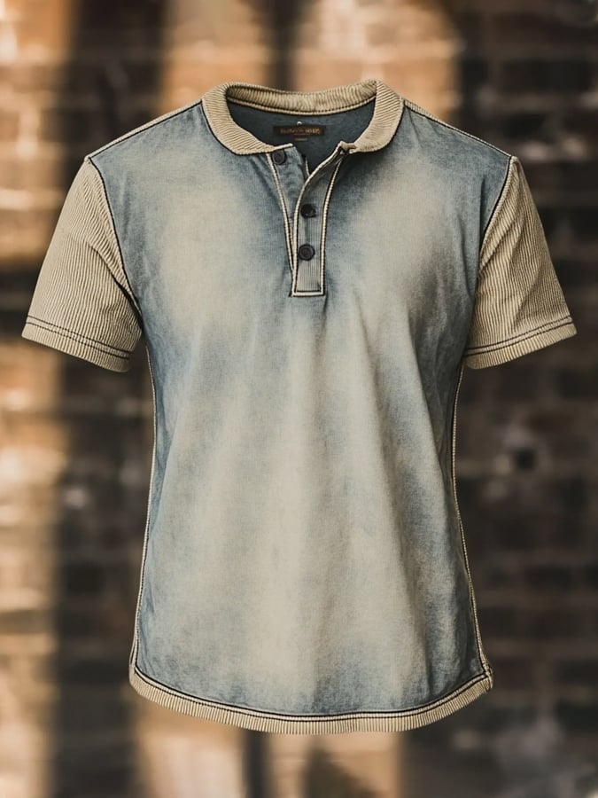Heritage – Colorblock Vintage Crew T-Shirt