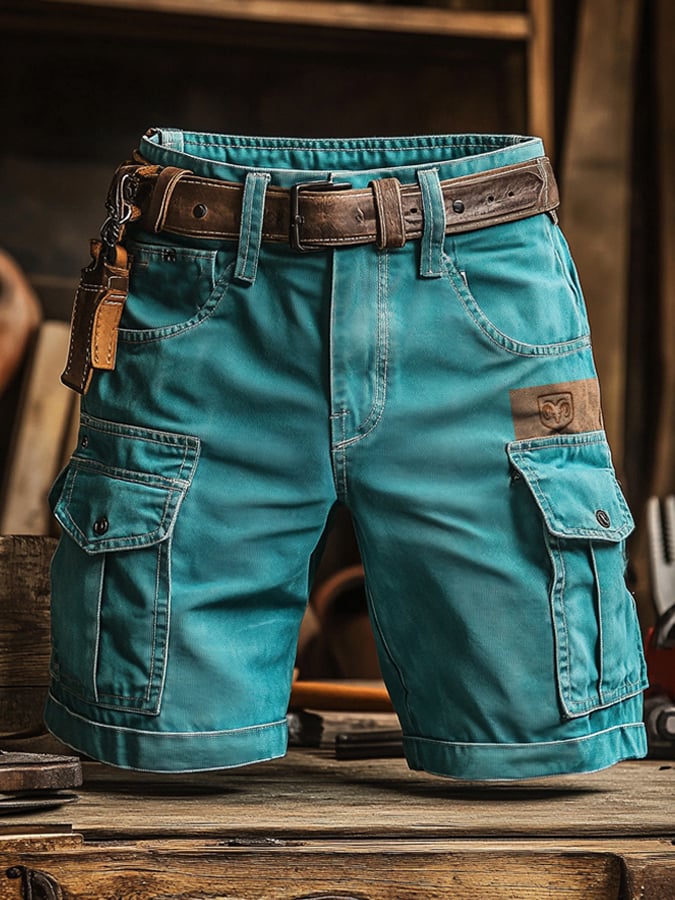 Heritage – Vance – Vintage Ripstop Cargo Shorts, Outdoor-Ready